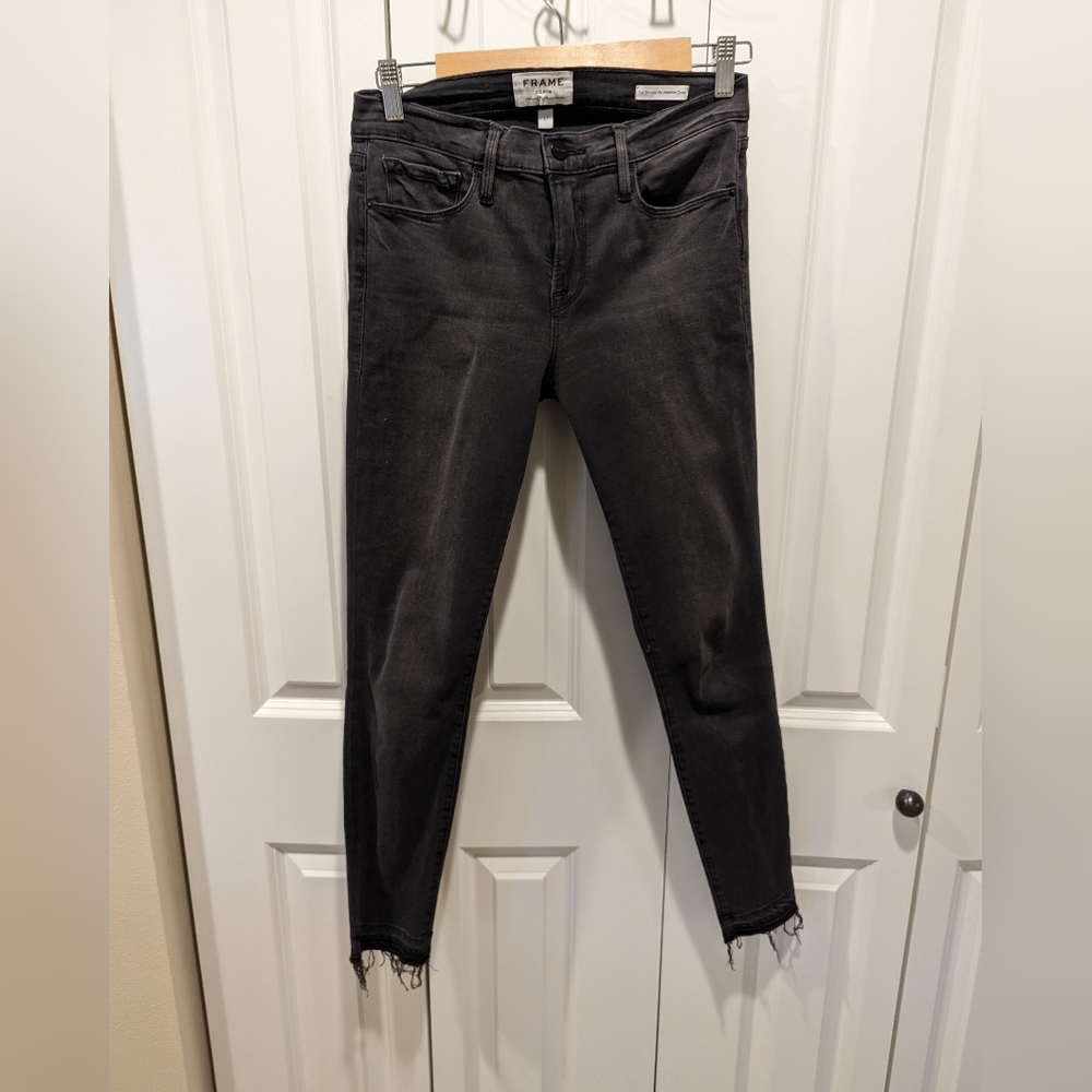 Frame Le Skinny de Jeanne Crop